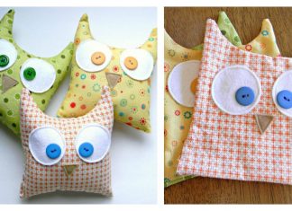 Simple Owl Softies Free Sewing Pattern