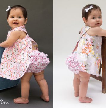 Criss Cross Dress Free Sewing Pattern and Video Tutorial