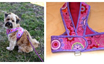 Kimono Dog Harness Free Sewing Pattern