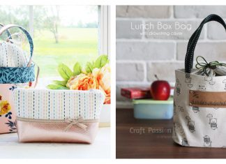 Lunch Box Bag Free Sewing Pattern