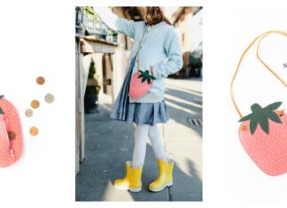 Strawberry Coin Purse Free Sewing Pattern