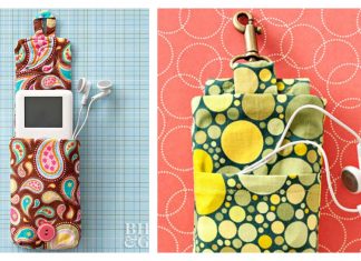 iPod Holder Free Sewing Pattern