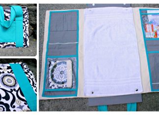 Baby Changing Station and Diaper Bag Free Sewing Pattern