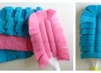 Reusable Swifter Duster Cover Free Sewing Pattern