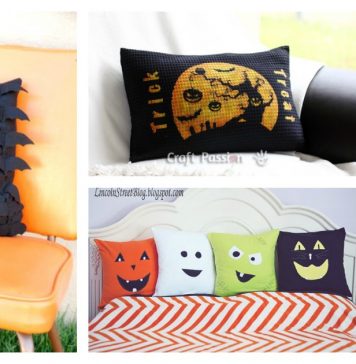 Halloween Pillow Free Sewing Pattern