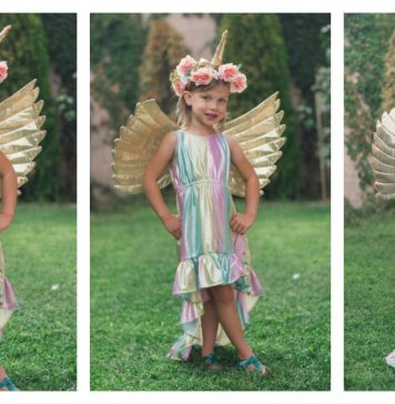 DIY Unicorn Costume Free Sewing Pattern