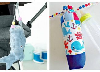 Baby Bottle Cover Free Sewing Pattern