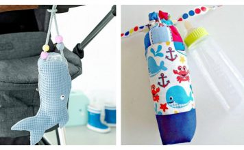 Baby Bottle Cover Free Sewing Pattern