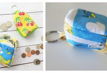 Mini Backpack Keychain Free Sewing Pattern