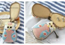 Owl Macaron Coin Purse Free Sewing Pattern