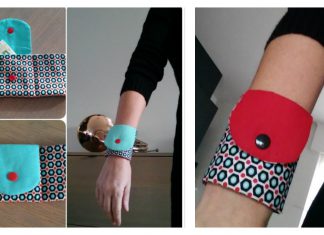 Wrist Wallet Free Sewing Pattern