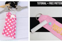 Chapstick Holder Free Sewing Pattern