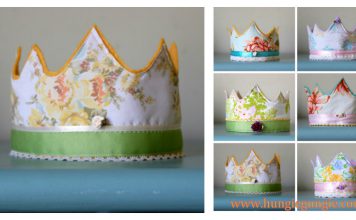 Felt Crown Free Sewing Pattern