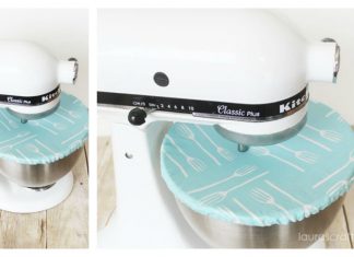 KitchenAid Mixer Bowl Cover Free Sewing Pattern