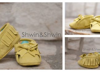 Baby Moccasins Free Sewing Pattern