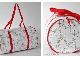 Duffel Bag Free Sewing Pattern