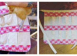 Gatherer Egg Apron Free Sewing Pattern