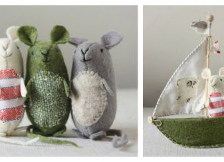 Very Nice Mice FREE Sewing Pattern and Template