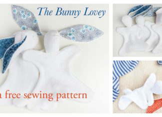 Bunny Lovey Free Sewing Pattern