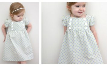 Junebug Baby Dress Free Sewing Pattern