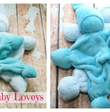 Simple Baby Lovey Free Sewing Pattern