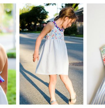 Girl Braided Dress Free Sewing Pattern