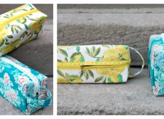 Windsor Pouch Free Sewing Pattern and Video Tutorial