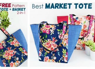 Market Bag Pattern Free Sewing Pattern