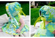 Ruffle Bonnet Free Sewing Pattern