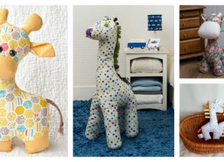 Adorable Giraffe Sewing Patterns