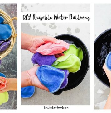 Reusable Water Balloons Free Sewing Pattern