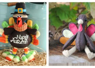 Turkey Softie Free Sewing Pattern