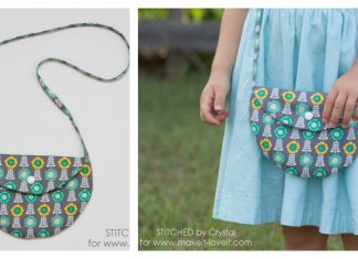 Simple Circle Purse Free Sewing Pattern