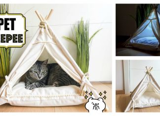 Pet Teepee House Free Sewing Pattern