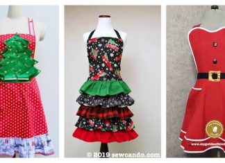 Christmas Apron Free Sewing Patterns