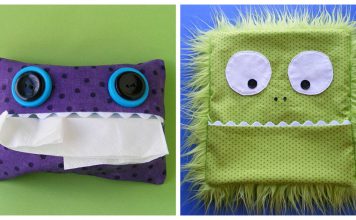 Monster Tissue Pack Free Sewing Pattern