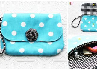 Elegant Wristlet Clutch Bag Free Sewing Pattern