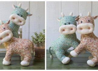 Stuffed Cow Sewing Patterns