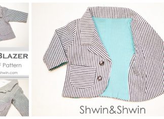 Baby Blazer Free Sewing Pattern