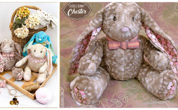 Long Eared Bunny Toy Free Sewing Pattern