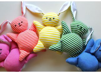 Mooshy Belly Bunnies Free Sewing Pattern