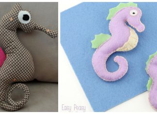 Seahorse Free Sewing Pattern