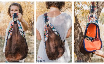 Sling Backpack Free Sewing Pattern