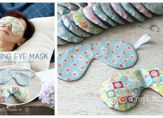 Soothing Eye Mask Free Sewing Pattern