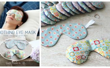 Soothing Eye Mask Free Sewing Pattern