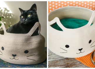 How to Make Rope Bowl Cat Bed Video Tutorial