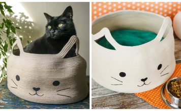 How to Make Rope Bowl Cat Bed Video Tutorial