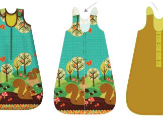 Baby Sleeping Bag Free Sewing Pattern