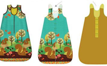 Baby Sleeping Bag Free Sewing Pattern