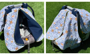 Car Seat Canopy Free Sewing Pattern